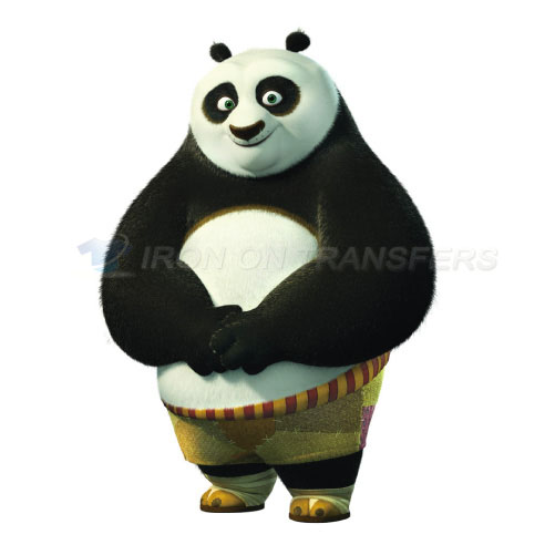 Kung Fu Panda Iron-on Stickers (Heat Transfers)NO.3366